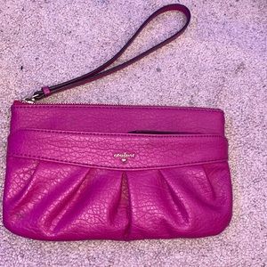 Pink juicy couture wristlet
